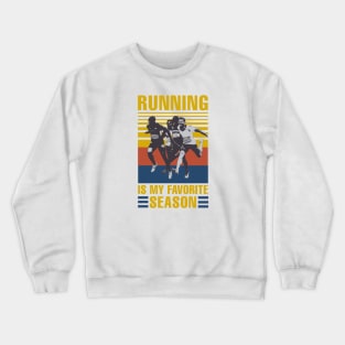 Running vintage Crewneck Sweatshirt